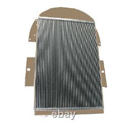 Radiator For 1935-1936 Chevy Master Deluxe Truck Pickup L6 3.4l 4 Core Aluminum