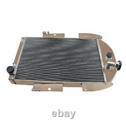 Radiator For 1935-1936 Chevy Master Deluxe Truck Pickup L6 3.4l 4 Core Aluminum