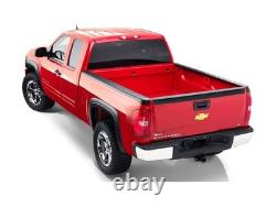 RealTruck Bushwacker Chevy OE BedRail Cap Fits 08-13 6'6 Beds Textured Black