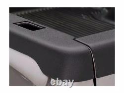 RealTruck Bushwacker OE Style Bed Rail Caps Fits 07-13 GMC Sierra 6'6 Bed-Black