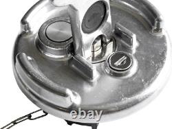Road Superior Keyed Alike Pair Locking Lever Style Diesel Fuel Caps Peterbilt