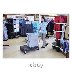 Rubbermaid Commercial 4401BLA 500 lbs. Cap. Triple Trolley Platform Truck New