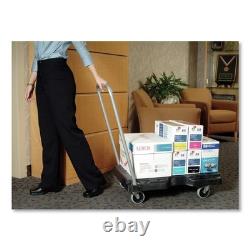 Rubbermaid Commercial 4401BLA 500 lbs. Cap. Triple Trolley Platform Truck New