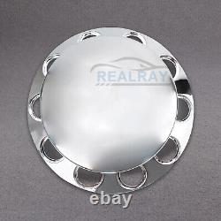 Semi Truck Hub Cover Wheel Axle Cover Center Cap for 20, 22 1/2, 24 1/2 Wheel