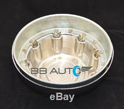 Set 4 New Chrome Wheel Hub Center Caps For 94-99 Dodge Ram 2500 3500 Truck Van