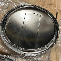 Set of 4 9 Wheel hub caps 1939 1947 Dodge trucks