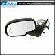 Side View Mirror Power Heated Signal Smooth Cap Driver Left Lh For Gm Truck