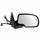 Side View Mirror Power Heated Signal Smooth Cap Passenger Right Rh For Gm Truck