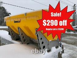 SnowEx HILEXX Poly Salt Spreader Sander 1.5yd cap FITS Short & LB trucks 11780