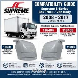 Supreme 116404 116405 Box Truck Corner Cap Kit Lights Rivets Sealer SIYOEN