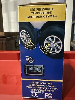 TST-507-RV-4-C Generation Color Monitor 4 Cap Sensor Tire Monitor System