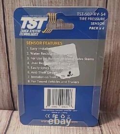 TST Truck System Technologies TST507RVS4 4 Pack 507 Cap Sensor. NEW