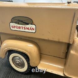 Tonka Brown Sportsman Truck With Cap