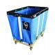Tough Guy 33w303 Basket Truck, 6 Bu. Cap, Blue, 30 In. L