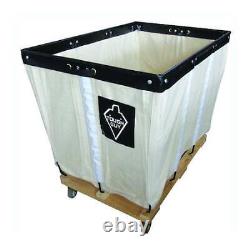 Tough Guy 33W339 Basket Truck, 12 Bu. Cap, White, 36 In. L