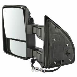 Trail Ridge Tow Mirror Power Fold Extend Heat Smoked Signal Memory Pair for Ford