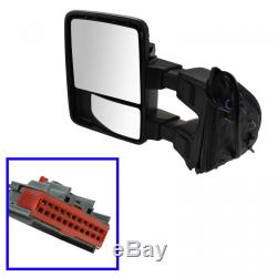 Trail Ridge Tow Mirror Upgrade Power Heat Fold Memory Smoked Turn Pair for Ford