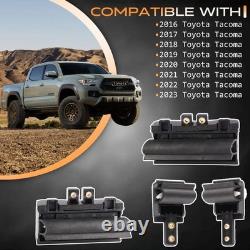 Tri Fold Truck Bed Tonneau Cover Hinge End Cap Kit Compatible for 2016-2023 T
