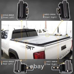 Tri Fold Truck Bed Tonneau Cover Hinge End Cap Kit Compatible for 2016-2023 T