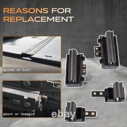 Tri Fold Truck Bed Tonneau Cover Hinge End Cap Kit Compatible for 2016-2023 T
