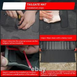 Truck Bed Cap Cover For 2023-2026 Chevrolet Colorado and GMC Canyon TPE 6PCS