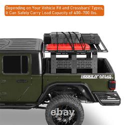 Truck Bed Cap Rack Platform Rack Cargo Carrier Aluminum Universal Fit