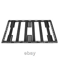 Truck Bed Cap Rack Platform Rack Cargo Carrier Aluminum Universal Fit