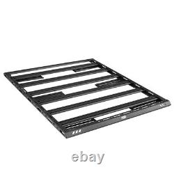 Truck Bed Cap Rack Platform Rack Cargo Carrier Aluminum Universal Fit