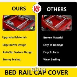 Truck Bed Cap Tailgate Cap Fit Toyota Tundra 2014-2018 5.5ft