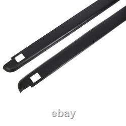 Truck Bed Rail Caps Smooth Finish ABS Fit 2002-2009 Dodge Ram 1500 2500 3500