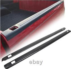 Truck Bed Rail Caps WithHoles Compatible with 1999-2006 Chevrolet Silverado & GMC