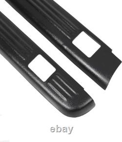 Truck Bed Rail Caps WithHoles Compatible with 1999-2006 Chevrolet Silverado & G