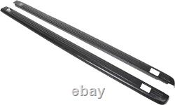 Truck Bed Rail Caps WithHoles Compatible with 1999-2006 Chevrolet Silverado & G