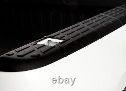 Truck Bed Rail Caps for 2007-2013 GMC Sierra 1500/2500 6.5' Bed Black, 4 Pcs