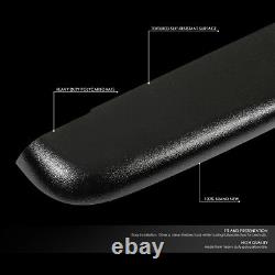 Truck Bed Side Rail Caps Cover Molding for 07-14 Silverado 1500 2500/3500 HD 8Ft