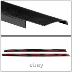 Truck Bed Side Rail Caps Cover Molding for 07-14 Silverado 1500 2500/3500 HD 8Ft