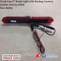 Truck Cap 3rd Brake Light with Backup Camera Combo Unit by Zorg Part #2201