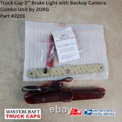 Truck Cap 3rd Brake Light with Backup Camera Combo Unit by Zorg Part #2201