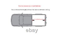 Truck Cap Canopy Topper Camper Cover Fit Ford F-150 5.5ft Bed (2015-2024)