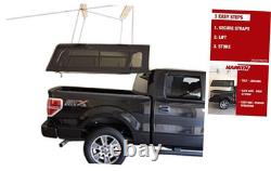 - Truck Cap Overhead Garage Storage Hoist, Self-Leveling, Safe Anti-Drop