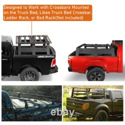 Truck Cap Rack Platform Rack Truck Bed Cargo Carrier for Ford Ram Silverado GMC