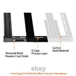 Truck Cap Rack Platform Rack Truck Bed Cargo Carrier for Ford Ram Silverado GMC