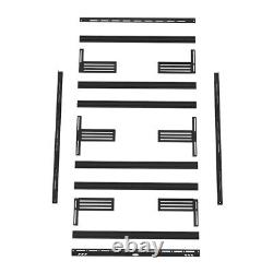 Truck Cap Rack Platform Rack Truck Bed Cargo Carrier for Ford Ram Silverado GMC