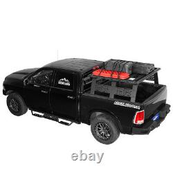 Truck Cap Rack Platform Rack Truck Bed Cargo Carrier for Ford Ram Silverado GMC