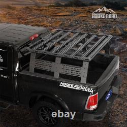 Truck Cap Rack Platform Rack Truck Bed Cargo Carrier for Ford Ram Silverado GMC
