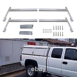 Truck Cap & Topper Ladder Rack Universal Aluminum Heavy Duty Truck Cap & Topper