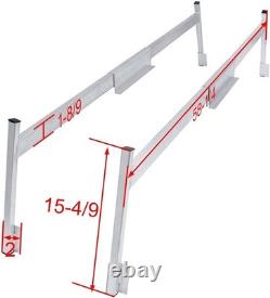 Truck Cap & Topper Ladder Rack Universal Aluminum Heavy Duty by