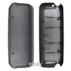 Truck Door Mirror Caps Grey Fit Freightliner Century Columbia 2005-2017