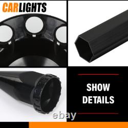 Truck Hub Cover Wheel Set Fits Rear 33mm Nut Covers with Spiked Removable cap Semi