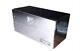 Truck Tool Box, Black With Stainless Steel Front, 6.7 Cu. Ft. Cap 18x18x36